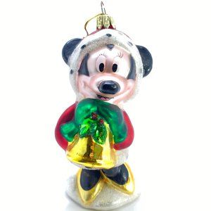Disney Minnie Mouse Holding Bell Ornament